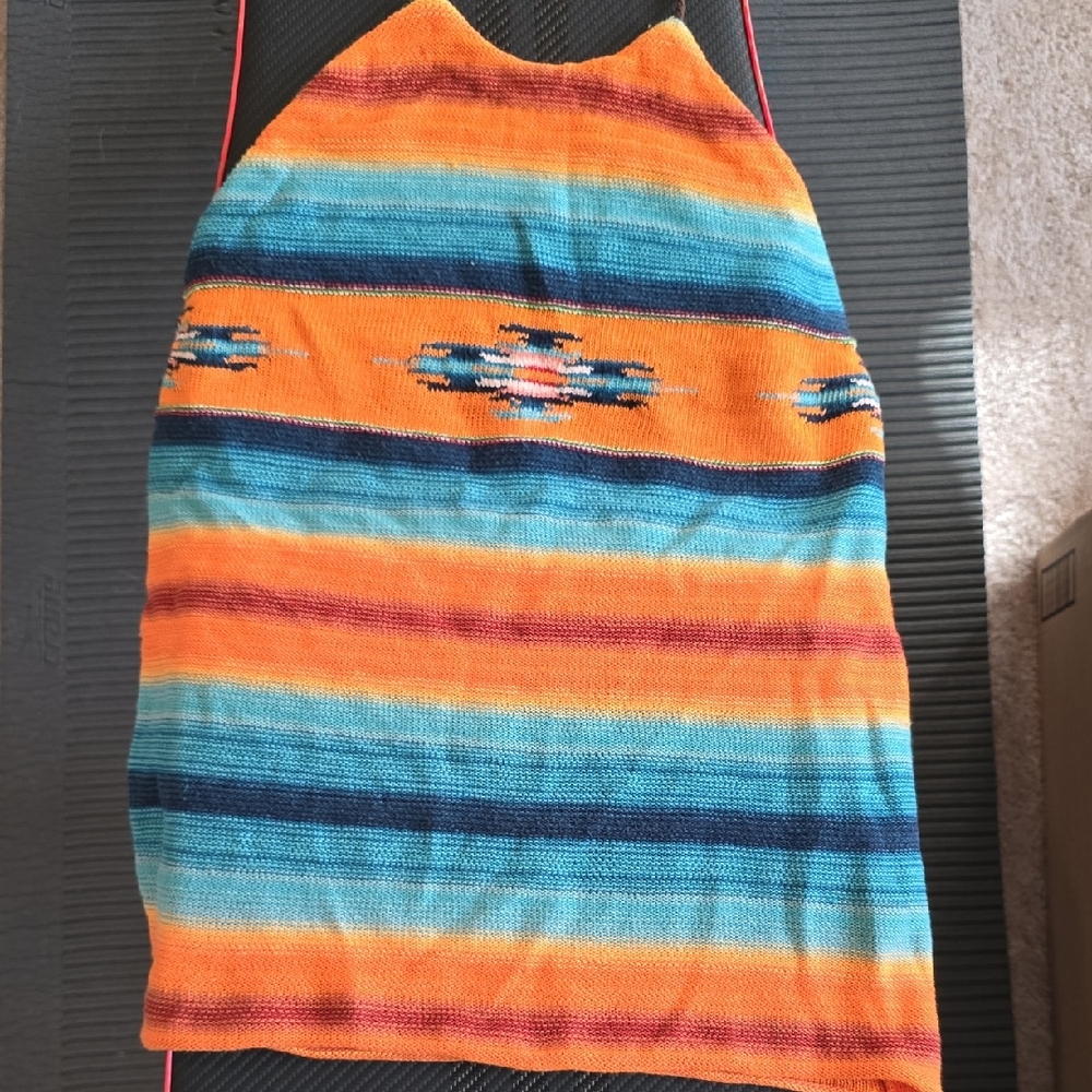 Colorful Striped Knit Top